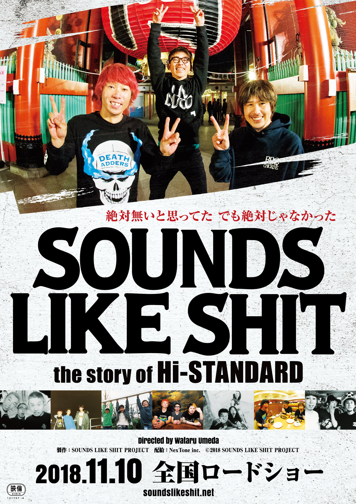 SOUNDS LIKE SHIT　the story of Hi-STANDARDの画像