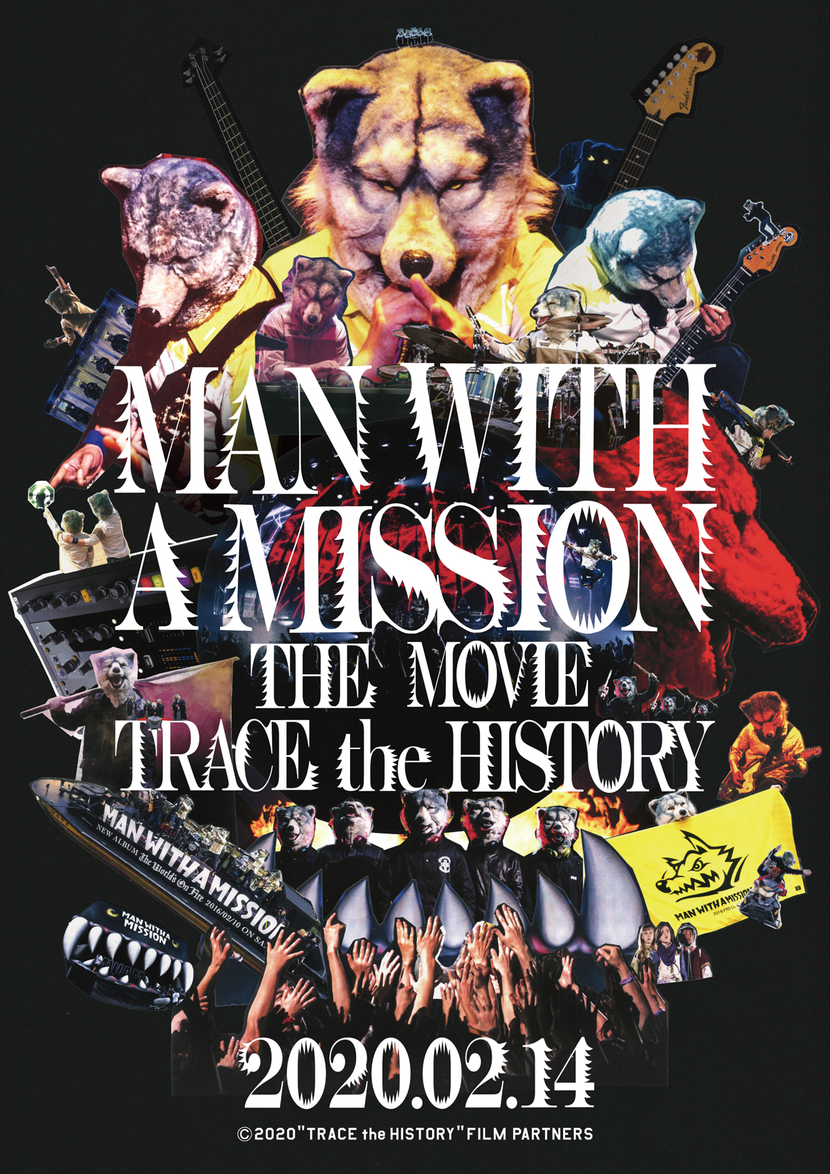 MAN WITH A MISSION THE MOVIE -TRACE the HISTORY-の画像