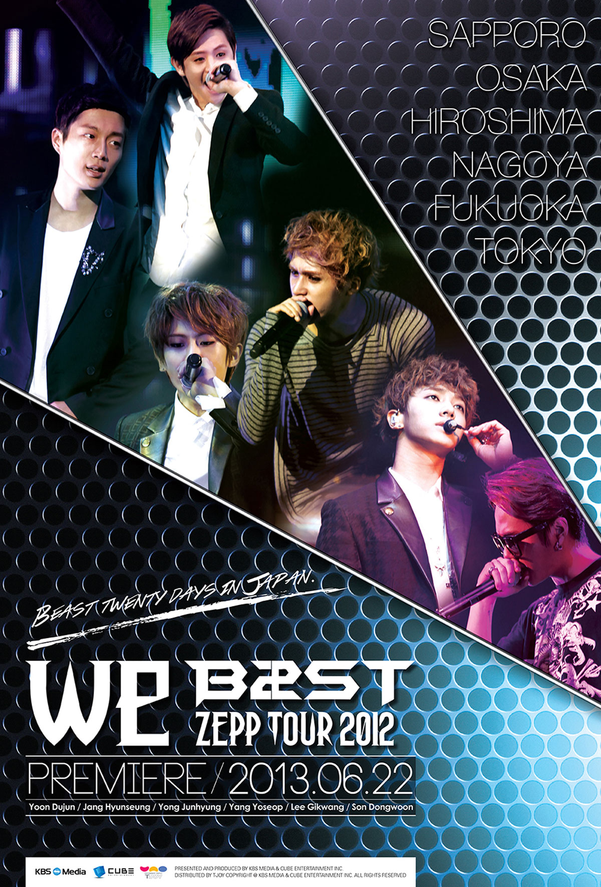 WE BEAST ZEPP TOUR 2012の画像