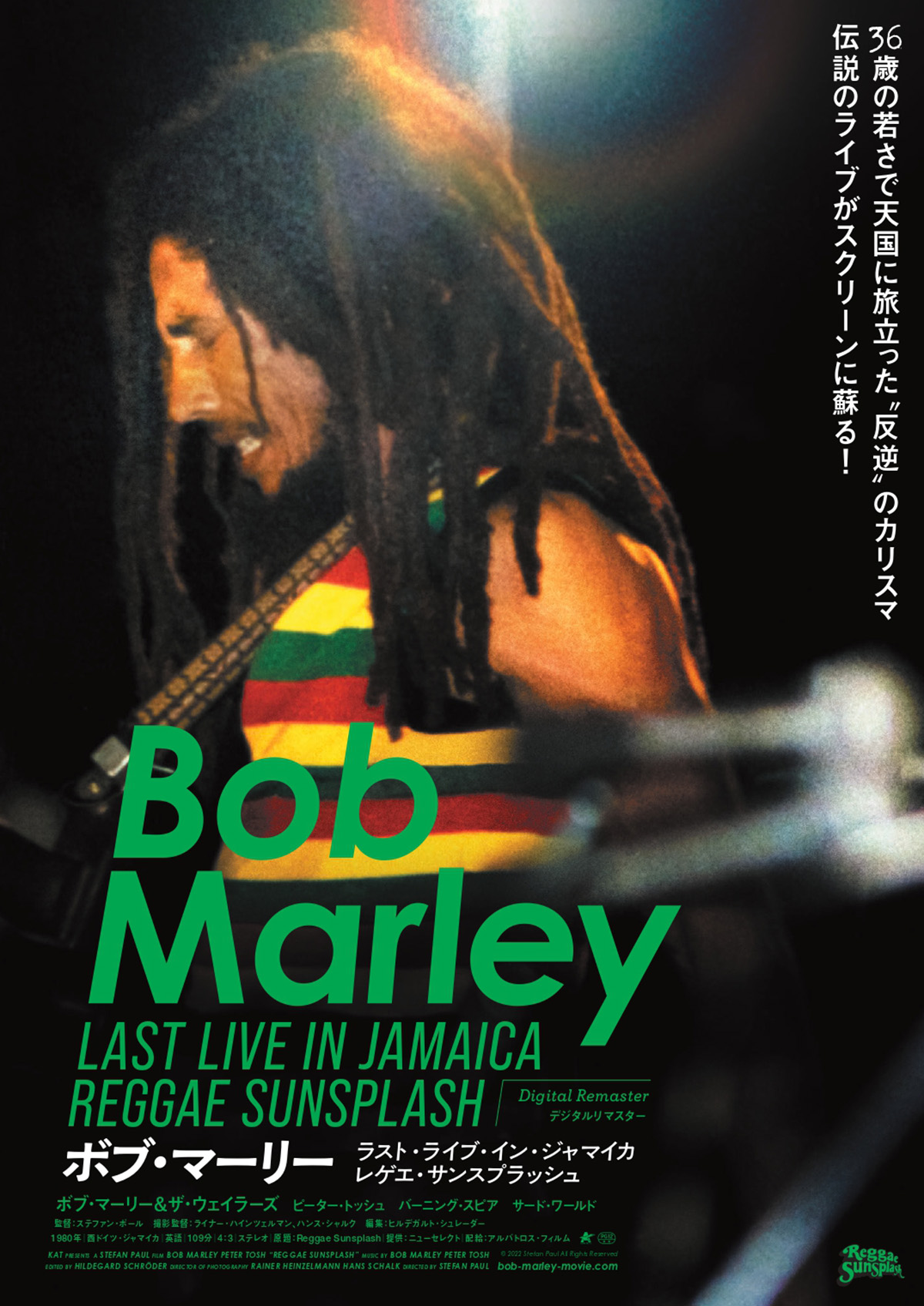 ボブ・マーリー ラスト・ライブ・イン・ジャマイカ レゲエ・サンスプラッシュの画像