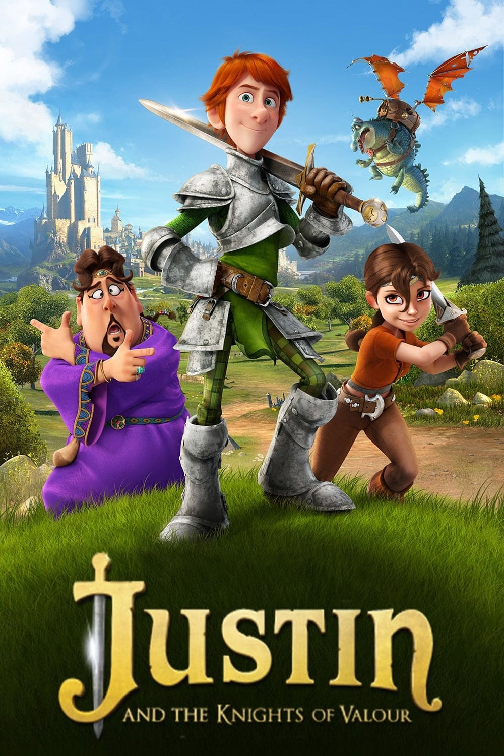 ジャスティンと勇気の騎士の物語の画像
